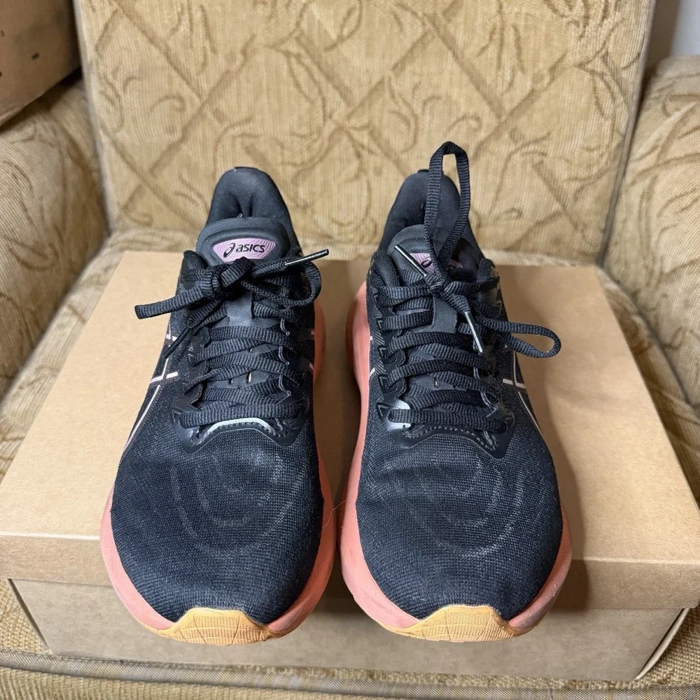ASICS‎ GT-2000 13 Shoes Women's 8 Black Dark Aubergine Running Athletic Sneaker